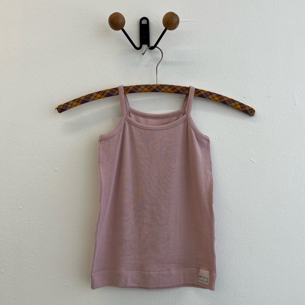 Muji Japan Pink Jersey Camisole Tank Top Toddler Size 100 (4T)